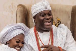 Ooni and wife Folashade