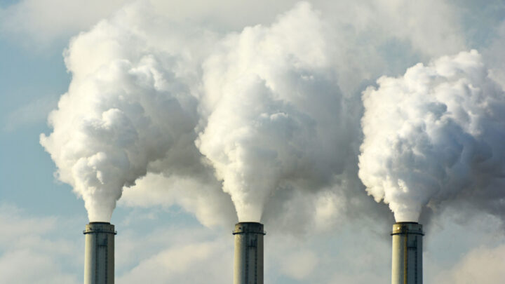 Greenhouse gas emission. Photo credit: National Environmental Education Foundation