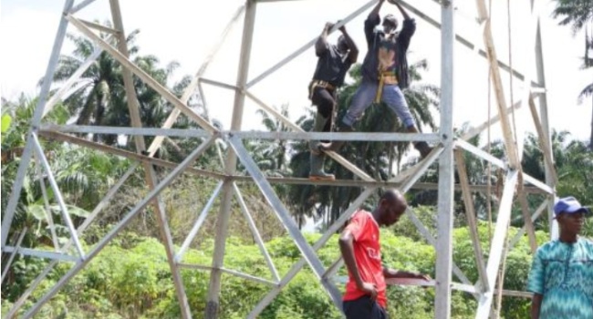 TCN: We've repaired 65% of vandalised transmission line towers in Bayelsa