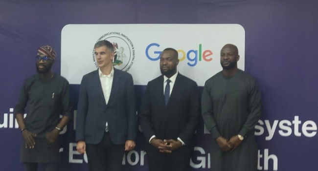 FG secures N2.8bn grant from Google to advance AI development in Nigeria