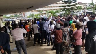 Protest as UNILAG considers raising hostel fees for medical students