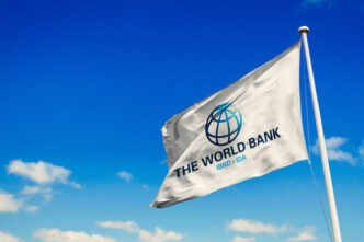 World bank flag