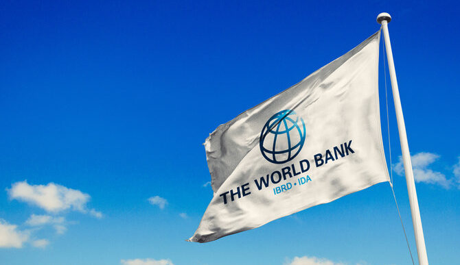 World bank flag