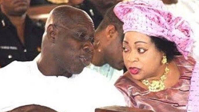 Olusegun Obasanjo and Stella Obasanjo