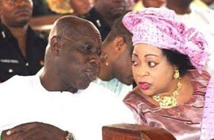 Olusegun Obasanjo and Stella Obasanjo