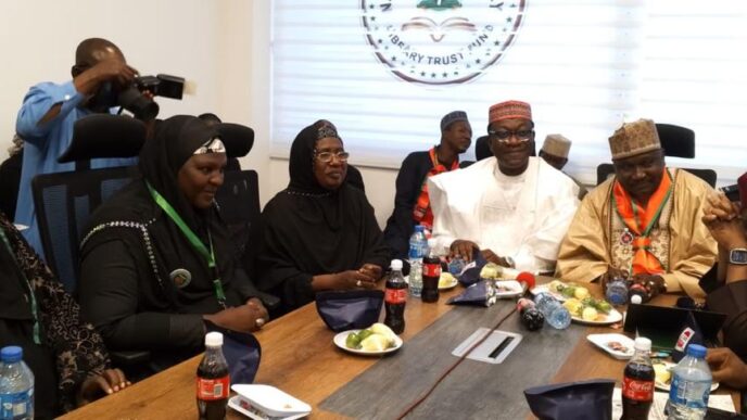 Female lawyers group in Kano at the house of reps