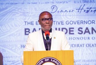 Babajide Sanwo-Olu, governor of Lagos state