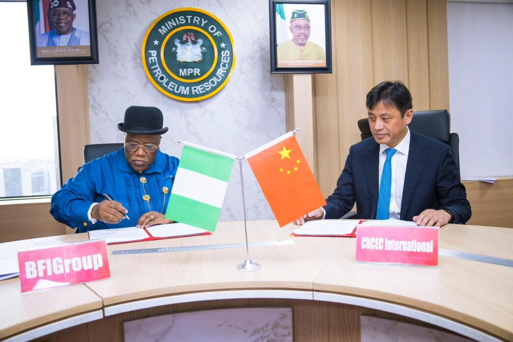 Nigeria and China firm