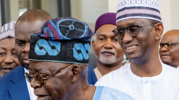 Nuhu Ribadu with President Bola Tinubu