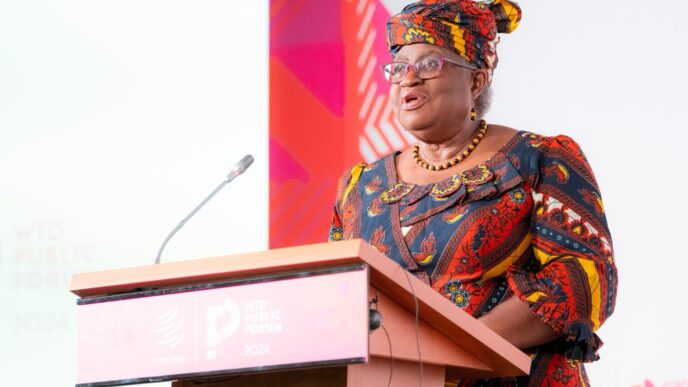 Ngozi Okonjo-Iweala , director-general of WTO.