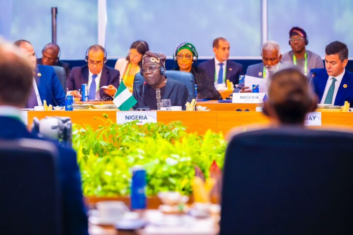 President Bola Tinubu at G20 summit