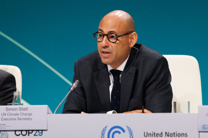 Simon Stiell, executive secretary of the United Nations Framework Convention on Climate Change (UNFCCC) | (Photo: UN Climate Change - Kamran Guliyev)