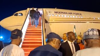 President Bola Tinubu returns from Saudi trip