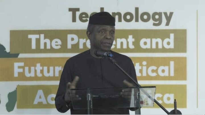 Former Vice-President Yemi Osinbajo