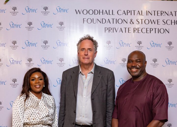 L-R: Moji Hunponu-Wusu, founder, Woodhall Capital International Foundation; Anthony Wallersteiner, head of The Stowe Group;