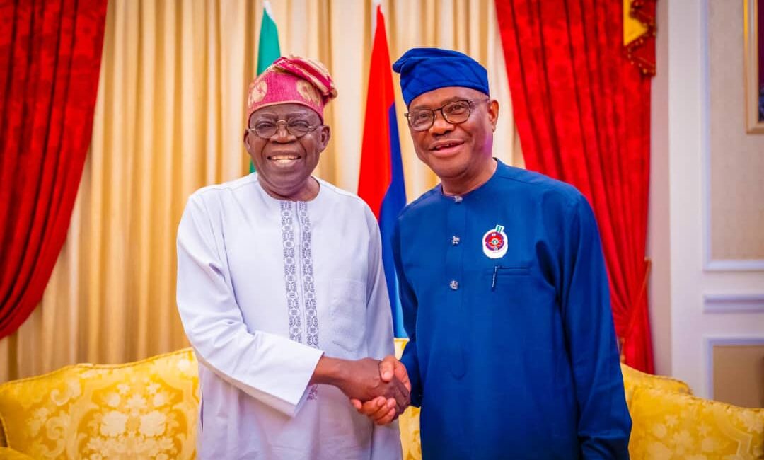 Bola Tinubu and Nyesom Wike