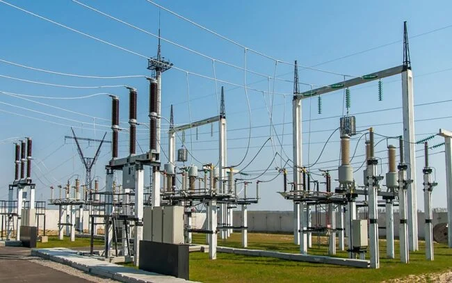 power generators and transmission lines