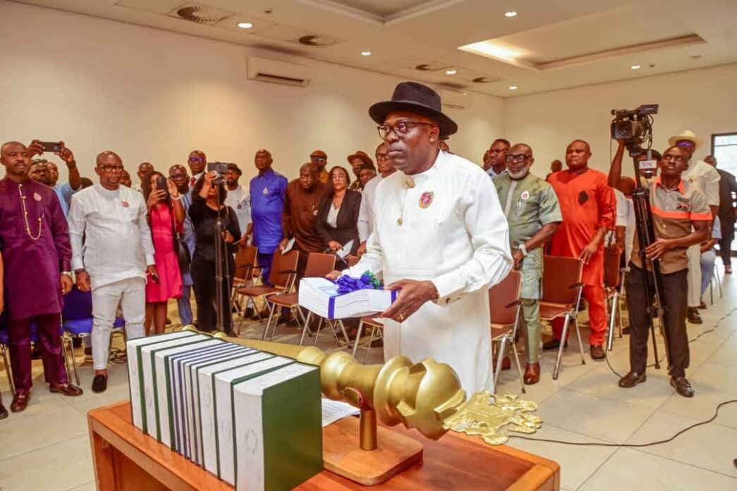 Siminalayi Fubara, Rivers state governor, presents 2025 budget