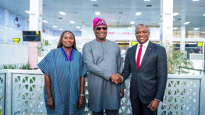 Keyamo inaugurates E-gate, CNG-powered buses at Lagos airport