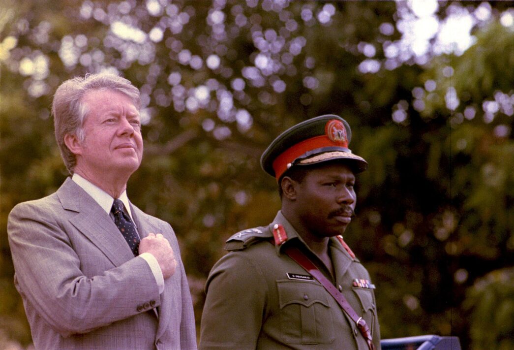 Carter, as US president, visited Nigeria in 1978 when Obasanjo was military head of state