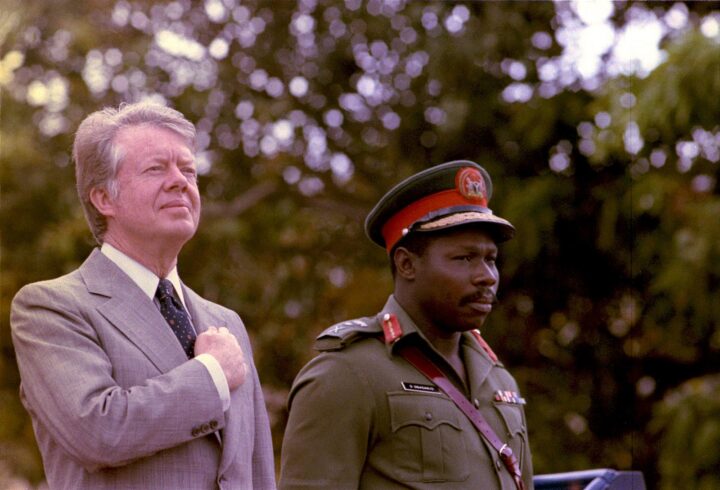 Carter, as US president, visited Nigeria in 1978 when Obasanjo was military head of state