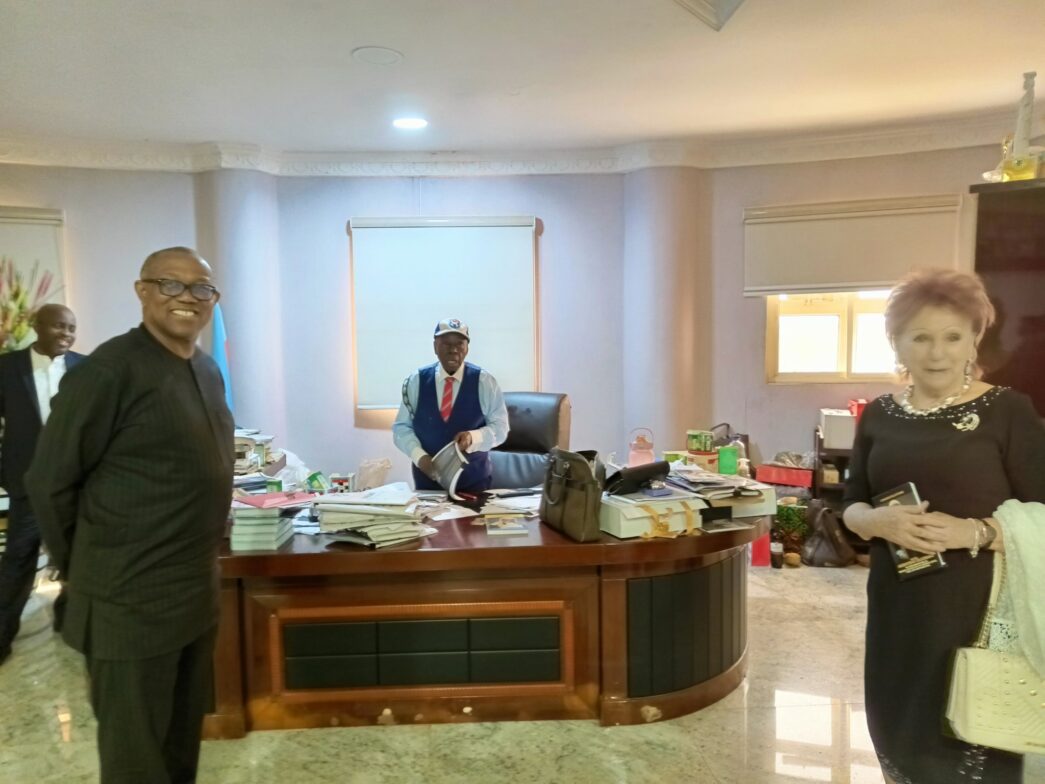 Peter Obi visits Afe Babalola