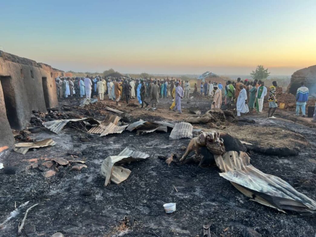 scene of Sokoto air strike