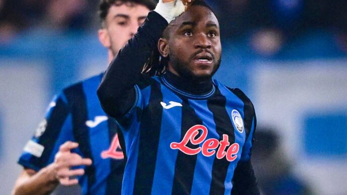 Ademola Lookman has 16 goal contributions for Atalanta across all competition this season