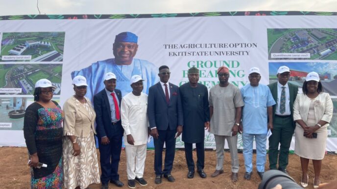 Oyebanji sites agriculture development cluster in EKSU for food security