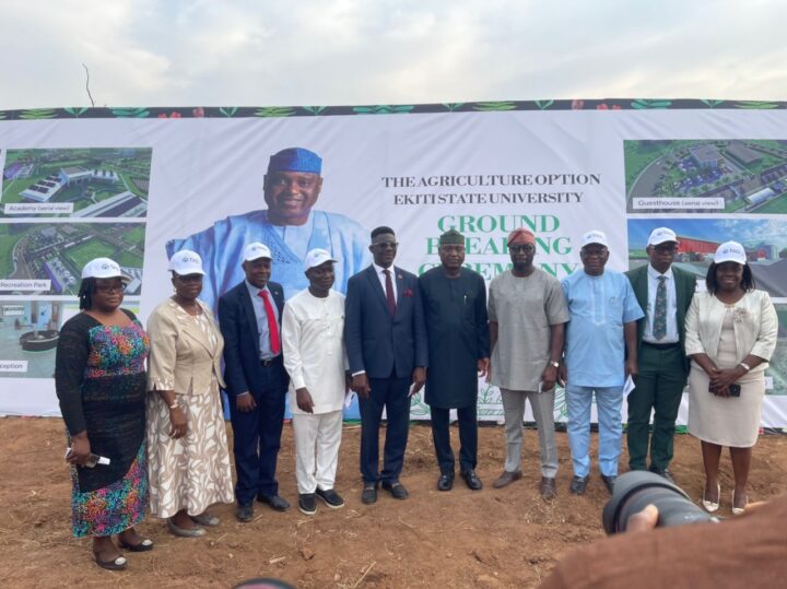 Oyebanji sites agriculture development cluster in EKSU for food security