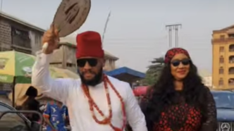 Yul Edochie and wife Judy Austin