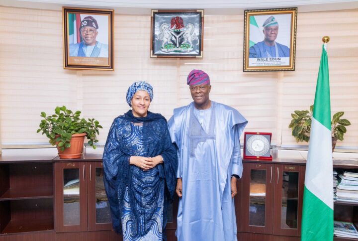 Wale Edun, Amina Mohammed meet to strengthen Nigeria-UN collaboration for economic growth