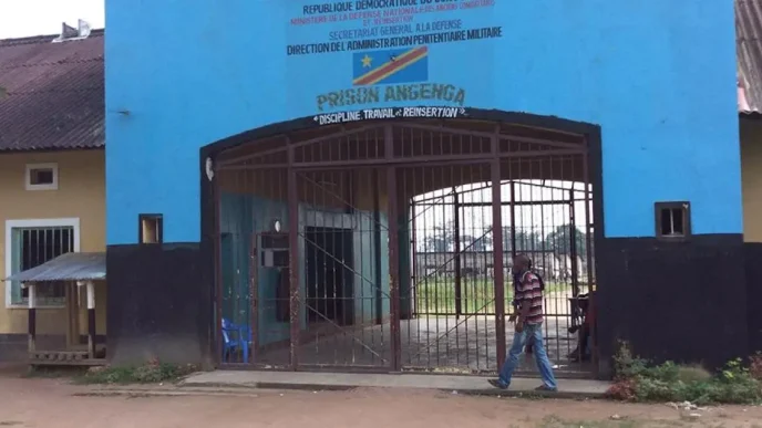 Angenga prison in Congo. Photo credit: Human Rights Watch