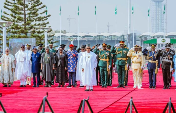 Vice-President Kashim Shettima at the 2025 Armed Forces Remembrance Day