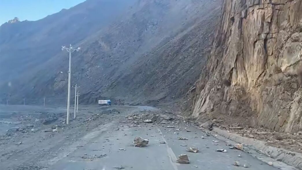 Earthquake in Tibet China