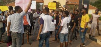 a 2019 student protest at MAPOLY.