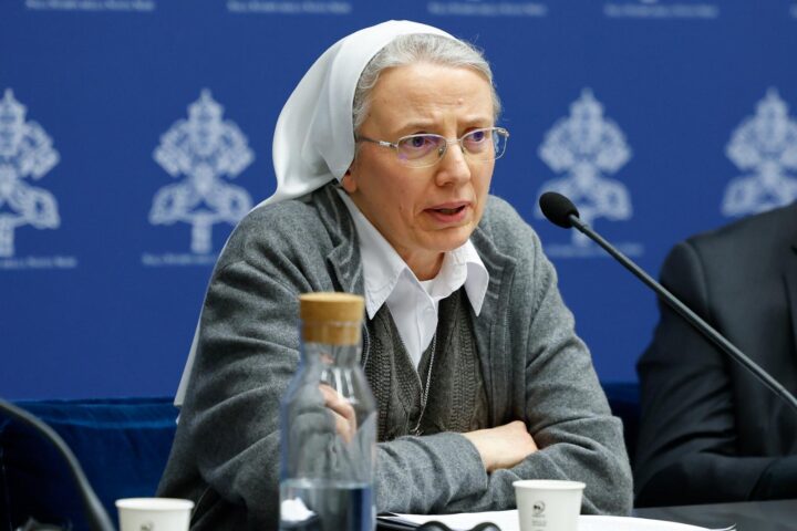 Simona Brambilla, first female prefect in the Vatican city.