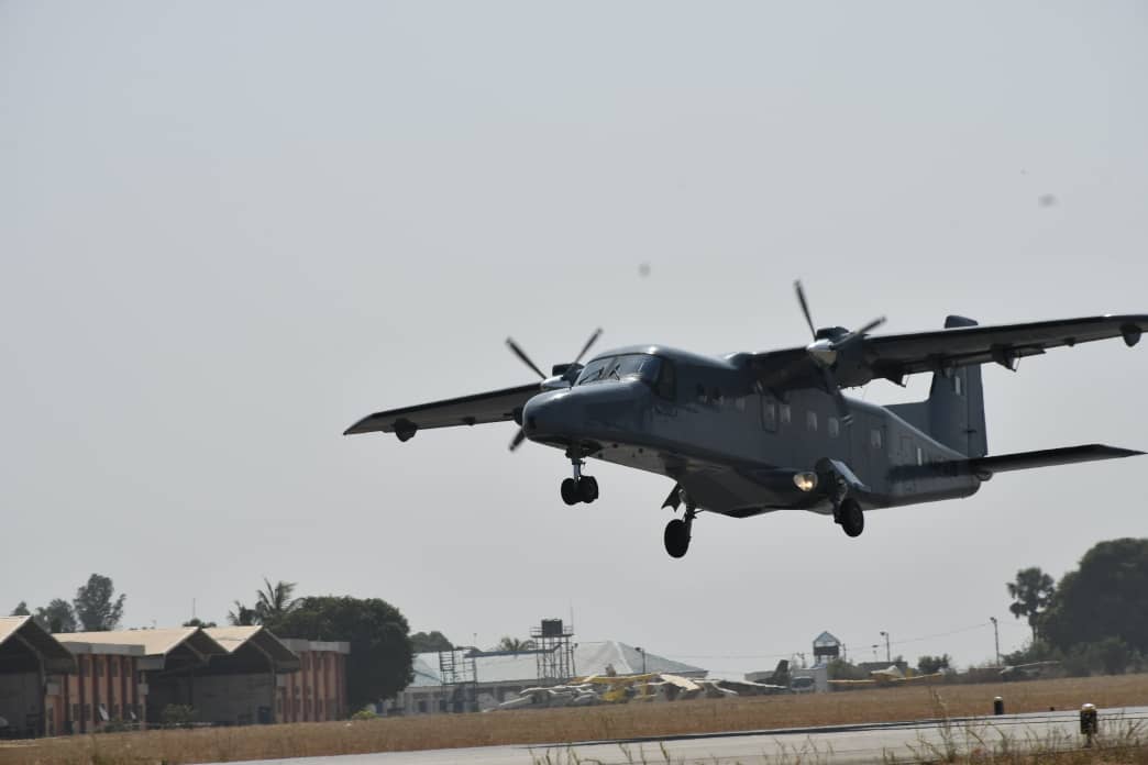 Dornier DO-228 aircraft that had been grounded for 23 years after revival