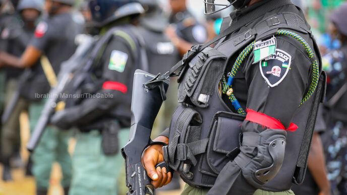 TheCable stock photo of Nigeria Police officers