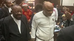 Nnamdi Kanu, leader of the proscribed IPOB