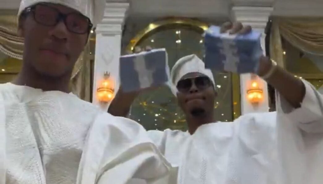 Subomi and Wahab, the sons of Razaq Okoya, the billionaire industrialist,