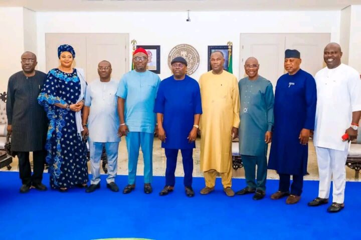 PDP NWC members visit Fubara