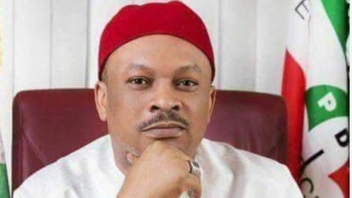 Samuel Anyanwu, the embattled national secretary of the Peoples Democratic Party (PDP)