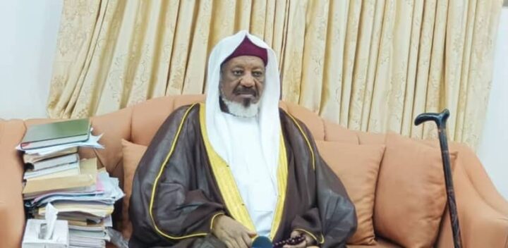 Shariff Saleh-Al-Hussaini, chairman of the fatwa committee of the Nigerian Supreme Council for Islamic Affairs (NSCIA)