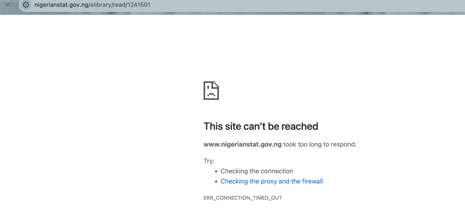 NBS website still down three weeks after hack