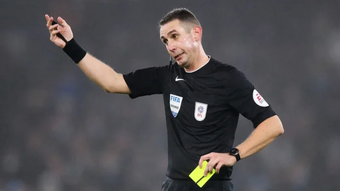 Sacked EPL referee David Coote