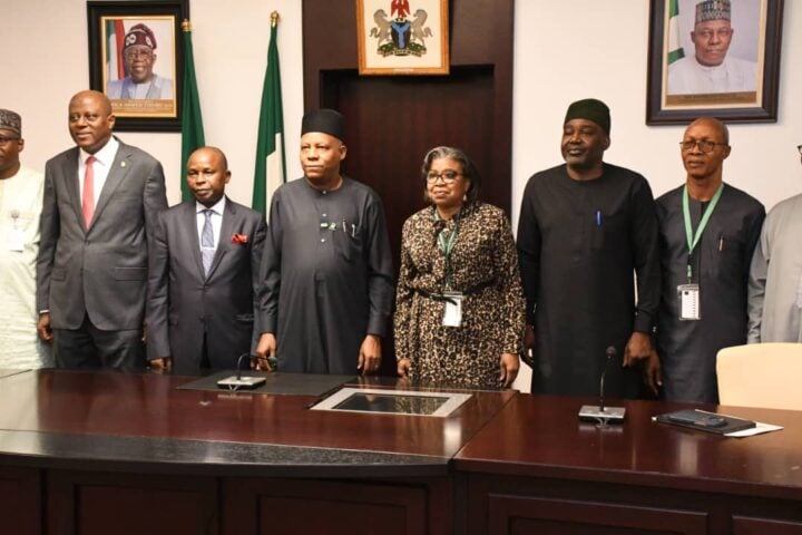 Vice-President Kashim Shettima and the DMO supervisory board