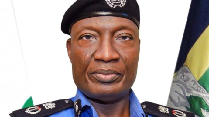 Moshood Jimoh, new commissioner of police for Lagos state. 