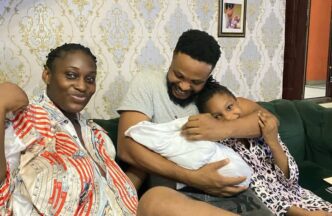 Actor David Nnaji, wife Amanda welcome baby boy