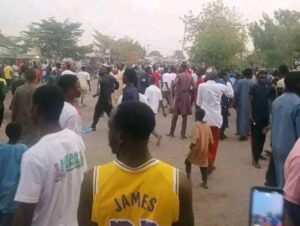 ICYMI: FUDMA students protest over 'killing'of colleague by vigilantes